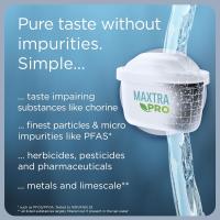 BRITA MAXTRA PRO Cartucho de Filter de Agua Todo-en-1 (Ahora Puro Renacimiento)-Paquete de 6 - Original BRITA Refill que Reduco, chlorine, PFAS, pesticidas y Calza para Agua del Grifo with mejor Sabor - details 5