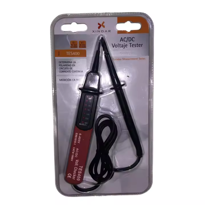 Detector de tension Tester Voltaje Xindar TES400 profesional - 1