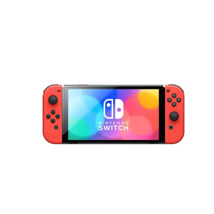 CONSOLA NINTENDO SWITCH OLED ROJA O BLANCO  EUROPEA OFFICIAL AUTENTICA - 1