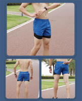 Shorts Deportivos Para Hombre 2 En 1 Verano Entrenamiento Playa Running Gimnasio Ropa Casual Estilo Regular Cintura Media - details 8