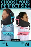Almohada inflable de viaje-Almohada con capucha para el cuello de Avion-Almohada DE VIAJE PARA EL cuello-Almohada de coche - details 1