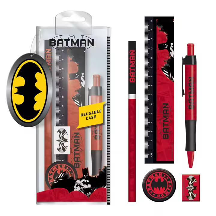 BATMAN - SET DE PAPELERÍA RED - 1