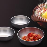 5pcs Platos Pequeños De Acero Inoxidable Para Condimentos Tazas De Salsa Cuencos De Mostaza Platos Lateral Para Sushi Y Vinagre Adecuados Para La Cocina - details 1