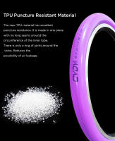 Tubo De Bicicleta CYDY TPU 35g Tamaño 20" Para Rueda De 20x1.5 1.75 1.95 2.1 2.25 2.35 Con Válvula De 45mm BMX Cámara Ciclismo Pneumático Tyre - details 7