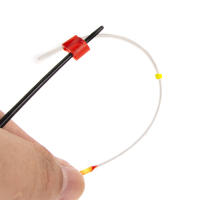 Juego De 5 Piezas De Caña De Pescar Para Hielo Portátil Mini 70/100/130mm Invierno Río Estuario Mar Accesorios Impermeables Para Pescar - details 8