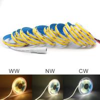 Tiras De LED COB 12V Alta Densidad Flexible 2M 3M 5M Luz Blanca Cálida Dimmable Para Decoración De Hogar Y Habitación - details 0