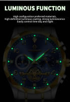 Reloj De Moda PENGAGAR Para Hombre Resistente Al Agua Con Luz Y Timer De Acero Inoxidable Movimiento De Cuarzo Reloj +Caja - details 10