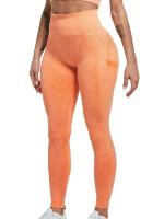 Leggings De Yoga Para Mujer Con Levantamiento De Glúteos Sin Costuras Cintura Alta Compresión Talla Ancha Pantalones De Actividad - details 7