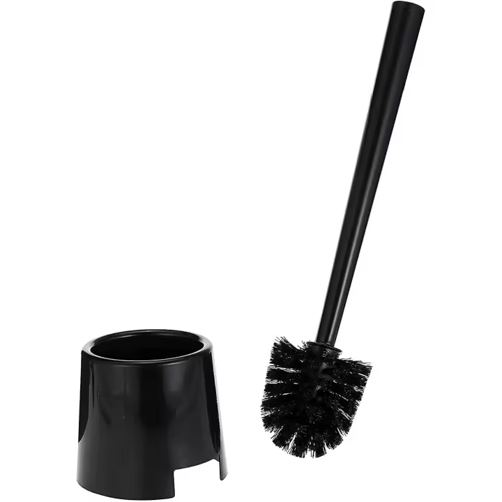 Cepillo de baño, polipropileno, negro, 14.02X4.29x4.09 pulgada - 1