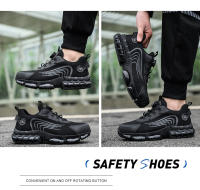 Zapatos De Seguridad Para Hombre Antipinchazos Indestructibles Con Punta De Acero Antideslizantes Y Antichoque Suela De Goma - details 17