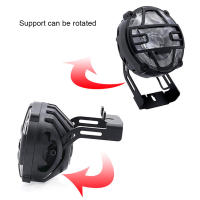 Bocina Y Faro De Bicicleta Eléctrica De Aluminio Ajustable Para Ciclismo Seguridad Nocturna Accesorios De Iluminación Frontal Para Vehículos Eléctricos - details 0