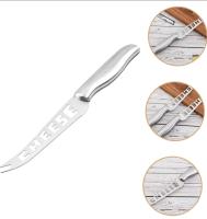 cuchillo de mantequilla de acero inoxidable cortador de queso cuchillos de mantequilla ahuecados dentados stainless steel utensilios cocina acero inoxidable portátil - details 3