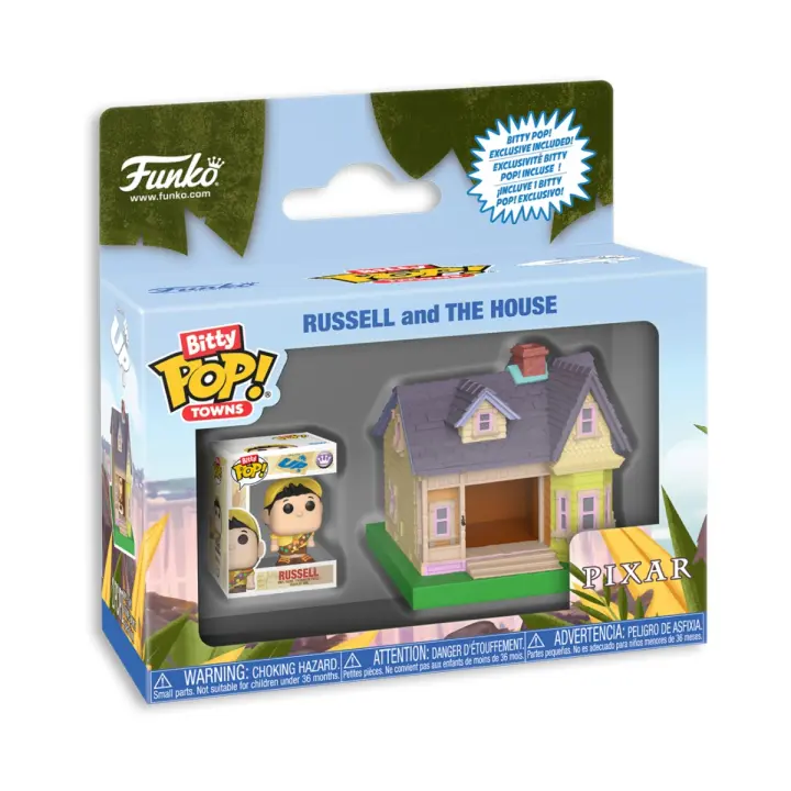 FUNKO BITTY POP! TOWN: UP - RUSSELL CON CASA, 85515, TIENDA CON LICENCIA OFICIAL - 1