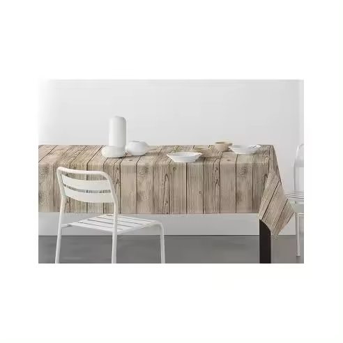 Mantel Antimanchas Marrón Fusta de Dhestia Sibiles TC01117 - 1