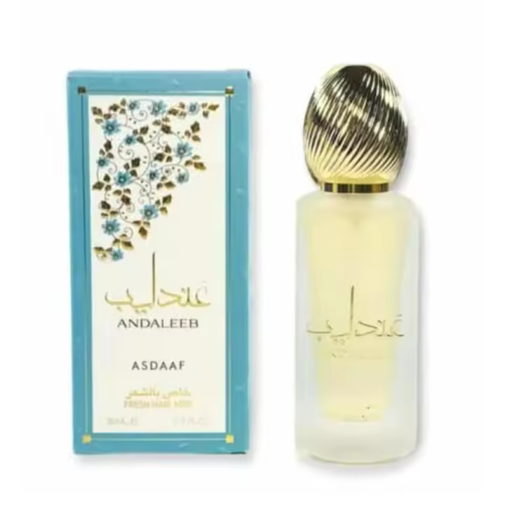 Perfume Capilar Árabe Asdaaf con Base de Vainilla y Sándalo - 1