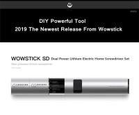 Wowstick 12 En 1 Destornillador Eléctrico Recargable Con Doble Energía Y 3 Luces LED Kit De Destornillador Magnético Con Succión Y Botón Único Para DIY En El Hogar - details 0