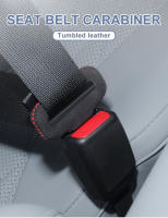 SEAMETAL Protector De Cinturón De Seguridad Para Coche Clip De Cuero Accesorio De Interior Del Asiento Delantero Y Trasero - details 0
