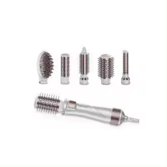 Cecotec 3446 Bamba CeramicCare 5in1 Pro Cepillo de aire 5 en 1 con giro y revestimiento cerámico 1000 W 3 temperaturas y 2 velocidades - 1