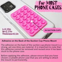 Soporte De Silicona De Color Caramelo Para Teléfono Móvil Con Aspiración Antideslizante Soporte De Mano Para Auto Para Auto Y Videos De Selfies - details 3