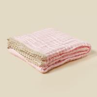 Manta De Bambú Y Algodón Para Bebé 6 Capas Manta De Acogida Para Niños Y Niñas Cálido Suave Suave Para Dormir Y Abrazar Manta De Muselina - details 11
