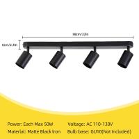 Lámpara De Punto LED GU10 Ajustable Para Techo Y Pared Iluminación Interior Para Sala De Estar Dormitorio Cocina Bombilla LED - details 2