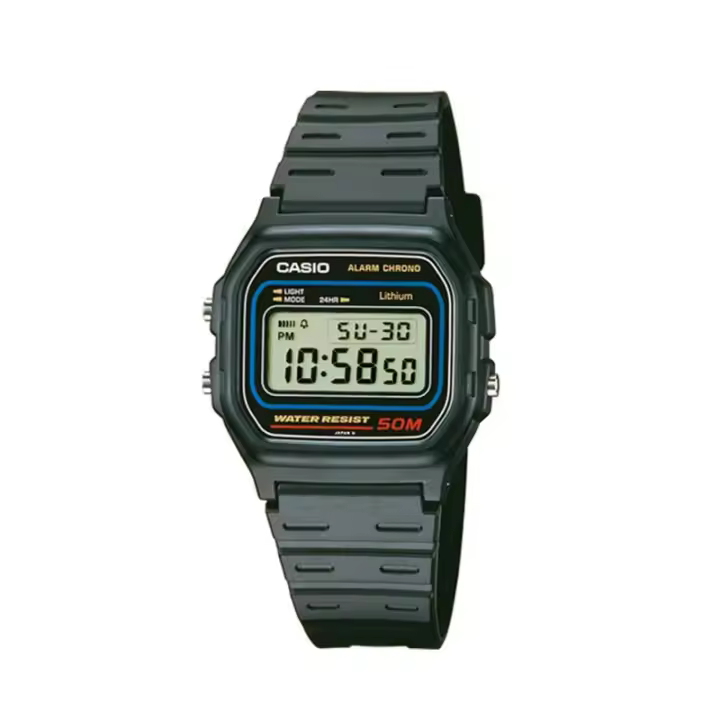 Reloj Casio Hombre W-59-1VQES | Resistente Al Agua - 1