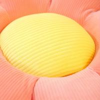 Cojín De Sembrador De Girasoles Cojín De Asiento Con Diseño De Margarita Alfombra De Flor Juguete De Poliéster Para Oficina Regalo De Navidad Y Halloween - details 5