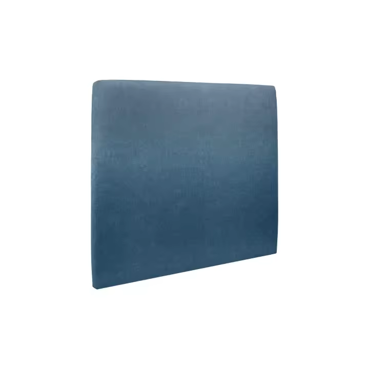 Cabecero tapizado 150 cm - Lienzo mate Bleu Ocean - 1