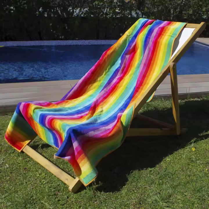 10XDIEZ Toalla playa velour range - Toallas grandes y absorbentes para playa y piscina - 1