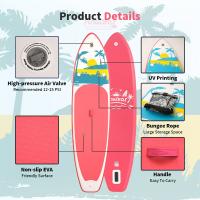 FunWater Tabla de Surf Hinchable de pie para Surf Ultrarresistente, Ligera y Estable, Tabla de Surf Sup, Accesorio de Remo Ajustable, Bomba, Mochila de Viaje, Correa de Seguridad, Remo Inflable para jóvenes y Adultos - details 0
