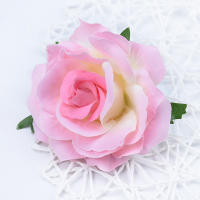 Rosa De Seda Alta Calidad 10CM Para Decoración De Casamiento Hogar Navidad Accesorios De Boda Flores Artificiales DIY Broche - details 7