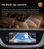 Reproductor Multimedia Para Coche Con Carplay Android Auto Pantalla Táctil HD 6.86'' Soporte BT SD/TF FM Radio USB Type-C 1 DIN Universal - details 8