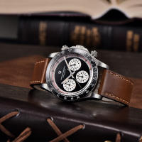 Reloj Deportivo Para Hombre PAGANI DESIGN V2 40MM Cuarzo Vidrio De Zafiro Luminoso Cronógrafo Acero Inoxidable Resistente Al Agua - details 6