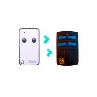 ROGER E80 Mando de Garaje Universal HR MULTI 2 compatible ROGER E80 Frecuencias 433 y 868 Mhz Unifique Hasta 4 Mando en 1 - details 0