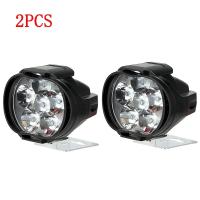 Faros De Motocicleta 6 LED Alta Luminosidad Impermeables Para Scooter Lámpara Auxiliar De Trabajo Con Interruptor Bombilla De Niebla - details 10