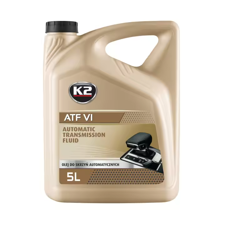 K2 ATF VI 5L - Aceite de Transmisión Sintético de Alta Calidad para Automóviles y Dirección Asistida - 1