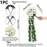 Decorativo De Pared De Violetas Artificiales En Seda Para Bodas Y Festivales Decoración De Hogar Y Jardín Regalo DIY - details 10