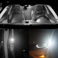 Lámpara LED BA9S 10X T4W H6W W5W CANBUS COB 2SMD Luz De Lectura Interior De Coche Luz De Placa Lateral Luz De Señal 12V Universal - details 8