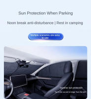 Sunshade Para Tesla Model 3 Y S X JUNIPER 2024-2025 Espejo Plateado Opaque Protección UV Accesorio De Viaje Para Coche - details 14