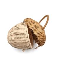 Cesta De Almacenamiento De Rotura En Hecho Ecológico Para Niños Decoración De Habitación De Niños Organizador De Estante Tejido Cesta De Picnic Portátil Fruta Para Casa De Muñecas - details 23