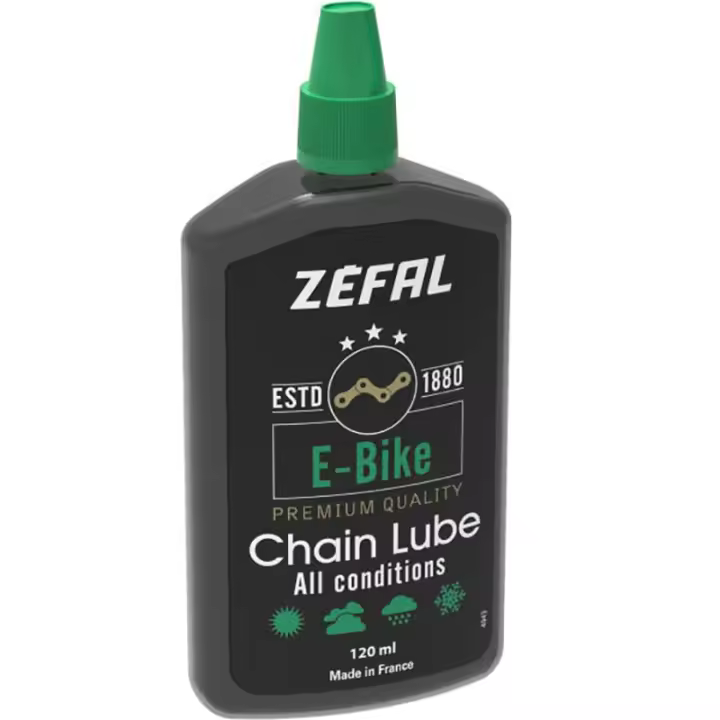 ZEFAL | Lubricante De Cadena E-Bike All Conditions 120mL - Lubricante de cadena para bicicleta eléctrica - 1