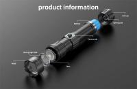 Linterna Táctica LED Potente Recargable USB Torcha Luz De Larga Distancia Impermeable Para Camping Y Emergencias Con Modo Alto Y Bajo - details 3