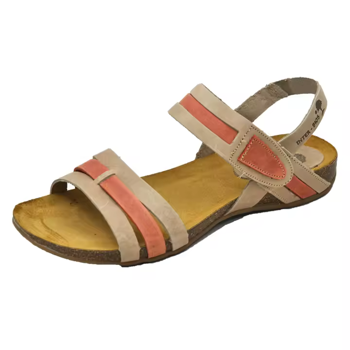 Shoes Caminar Y Tiempo Libre marca Inter-Bios para mujer en color beig - 1