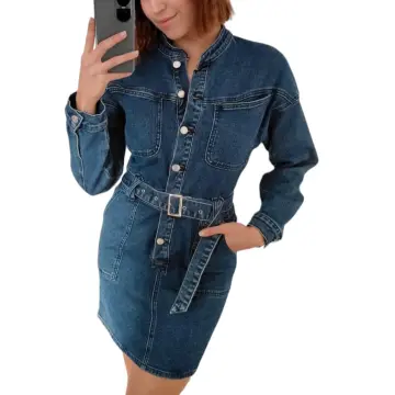 WPYYI Chaqueta Vaquera Suelta Negra Para Mujer, Abrigo Con Botones, Chaqueta De Jeans Elásticos, Abrigo Casual Para Mujer (color Negro, Tamaño: Código L