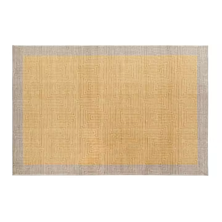 ALFOMBRA POLIESTER 160X230X0,7 600 GSM, AMARILLO TX197056 - 1