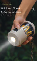 Lámpara De Camping Portátil COB Caliente Con Luz LED Fuerte Recargable Para Emergencias Y Pesca En Túneles Material ABS Fuente De Luz LED Con Lámpara De Tungsteno - details 6