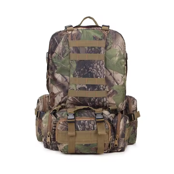 Mochara táctica combinada de gran capacidad, Bolsa de viaje para acampar, Deportos, Camuflaje Militar, senderismo, mochila para Exterior - 1