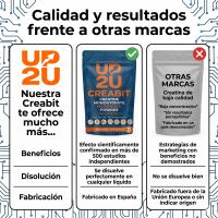 Creatina Monohidrato 500gr micronizada 200 MESH en polvo, +5 Meses de suministro, 166 Porciones, 3g por Porción, Sin Sabor, 100% Pura sin Aditivos, Alta Solubilidad, Incluye Dosificador - details 0