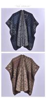 Nuevo chal grueso para mujer, moda de otoño e invierno, chaqueta con capa cálida agrandada, estilo popular - details 3