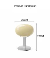 Lámpara De Mesa LED Con Iluminación Dimmable Para Decoración De Hogar Y Barra Luz De Noche Para Dormitorio Estilo Nórdico - details 2